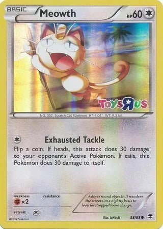 Generations Meowth #53 Toys R Us Promo