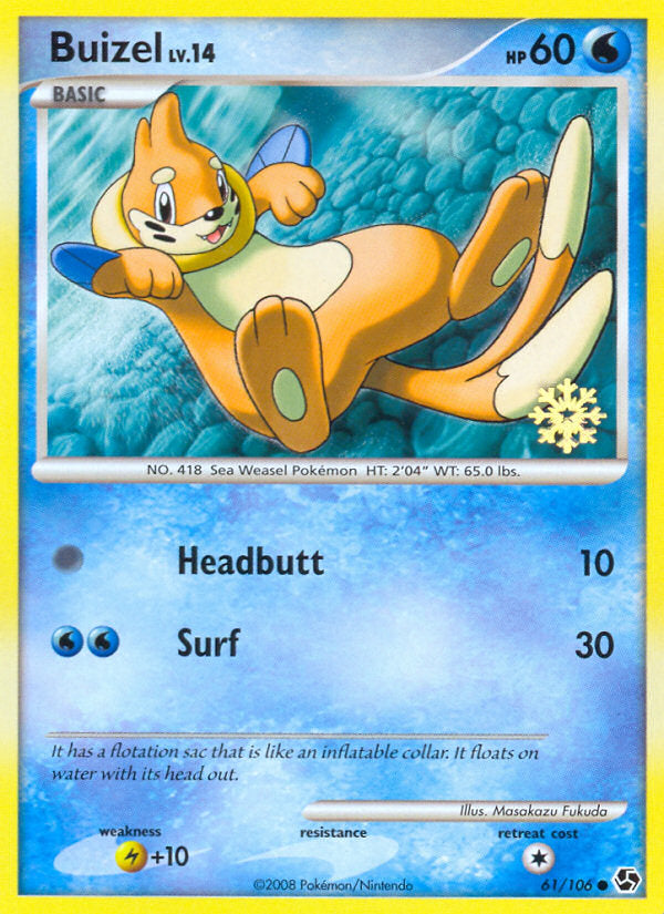 Great Encounters Buizel #61 Promo