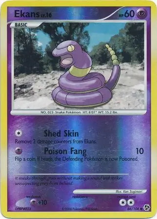 Great Encounters Ekans #66/106 reverse holo