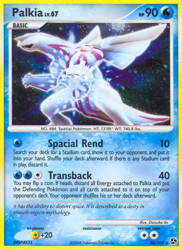 Great Encounters Holo Palkia #26/106
