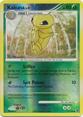 Great Encounters Kakuna #73/106 reverse holo