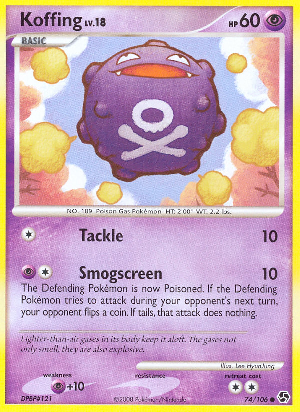 Great Encounters Koffing #74/106