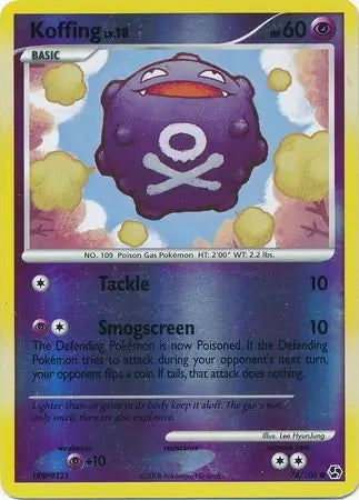 Great Encounters Koffing #74/106 reverse holo