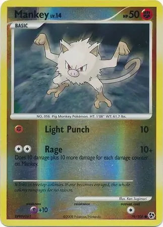Great Encounters Mankey #79/106 reverse holo