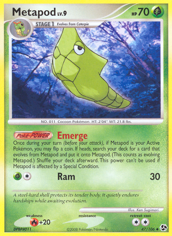 Great Encounters Metapod #47/106