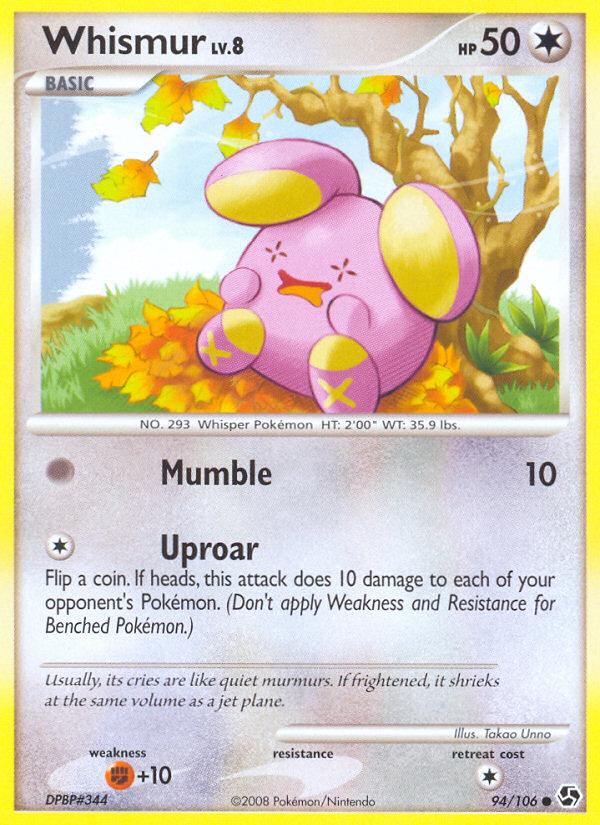 Great Encounters Whismur #94/106