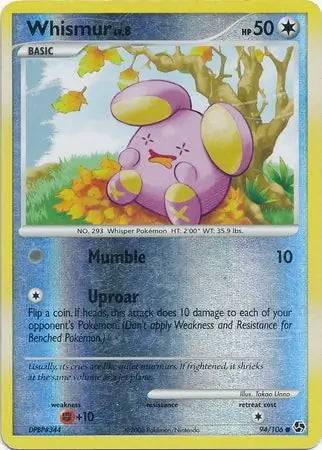 Great Encounters Whismur #94/106 reverse holo