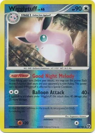 Great Encounters Wigglytuff #32/106 reverse holo