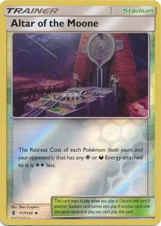 Guardians Rising Altar of the Moone #117/145 reverse holo