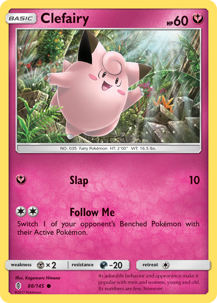 Guardians Rising Clefairy #88/145