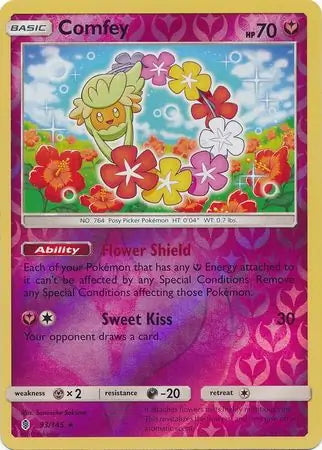 Guardians Rising Comfey #93/145 reverse holo