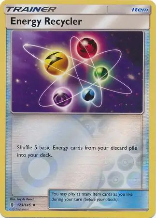 Guardians Rising Energy Recycler #123/145 reverse holo