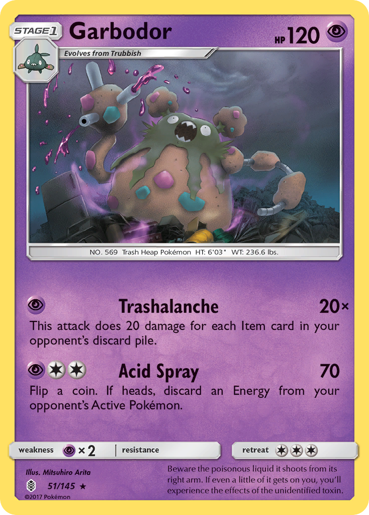 Guardians Rising Garbodor #51/145