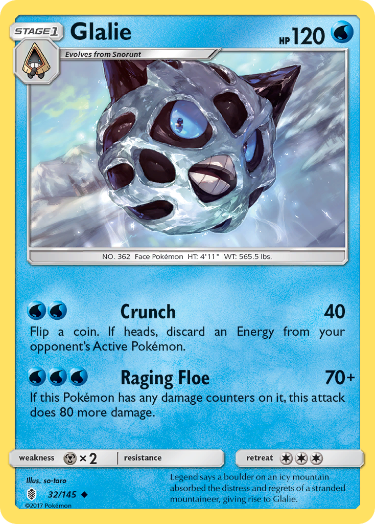 Guardians Rising Glalie #32/145