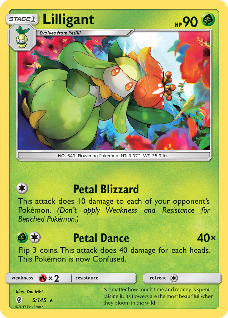 Guardians Rising Lilligant #5/145