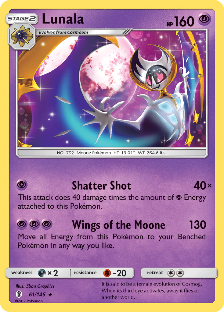 Guardians Rising Lunala #61/145