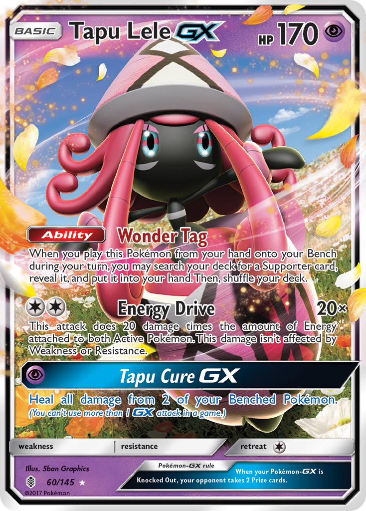 Guardians Rising Tapu Lele GX #60/145