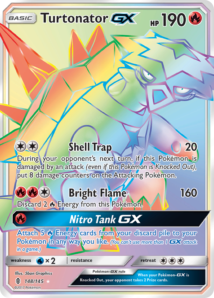 Guardians Rising Turtonator GX #148/145