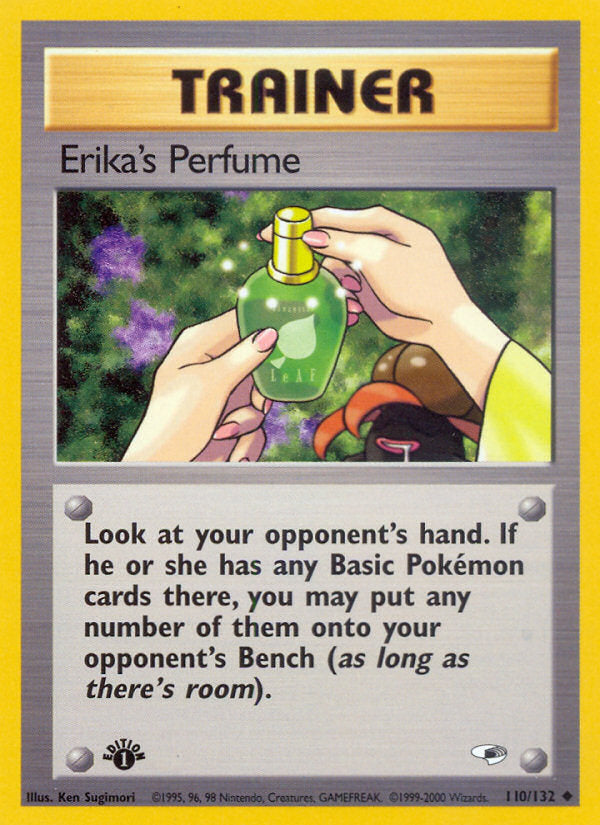Gym Heroes Erika's Perfume #110/132 first edition