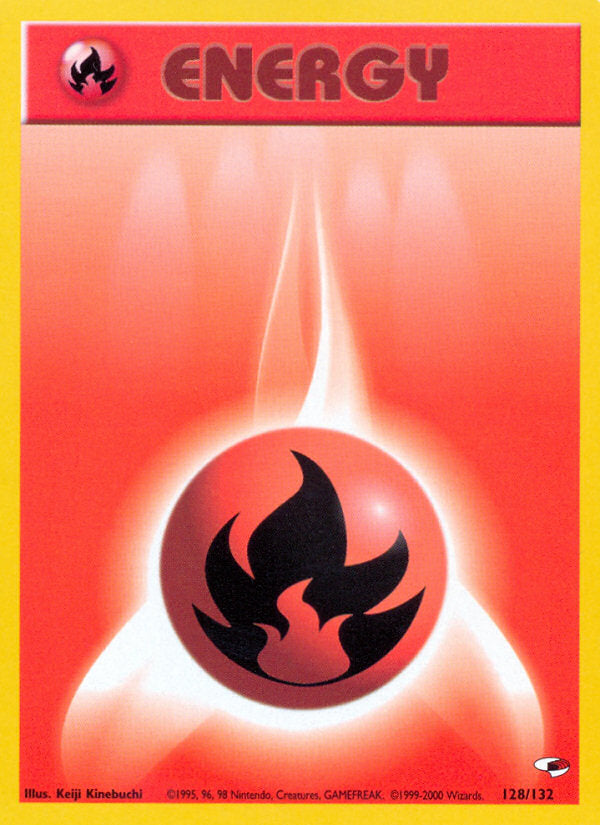 Gym Heroes Fire Energy #128/132 unlimited