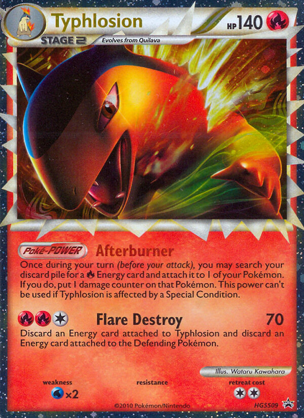 HeartGold SoulSilver Promo's Holo Typhlosion #9