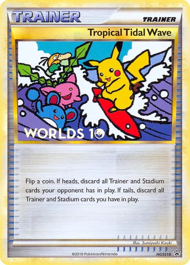 HeartGold SoulSilver Promo's Tropical Tidal Wave #18