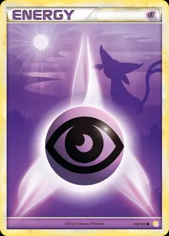 HeartGold SoulSilver Psychic Energy #119/123 reverse holo