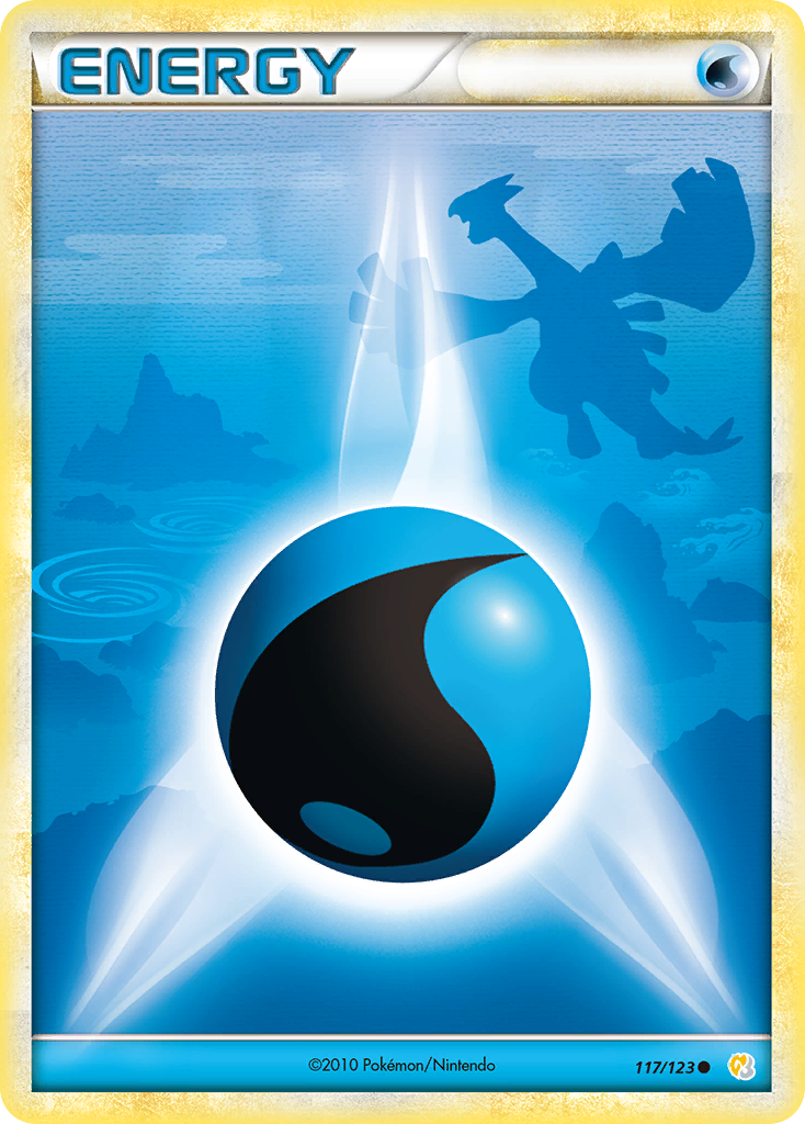 HeartGold SoulSilver Water Energy #117/123