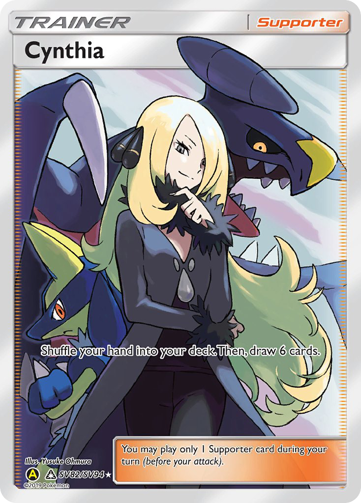 Hidden Fates Shiny Vault Cynthia SV82/SV94