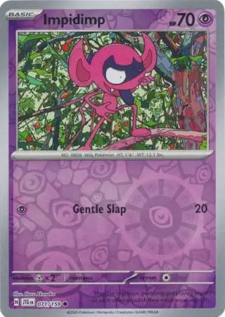 Journey Together Impidimp #71/159 reverse holo