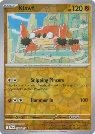 Journey Together Klawf #90/159 reverse holo