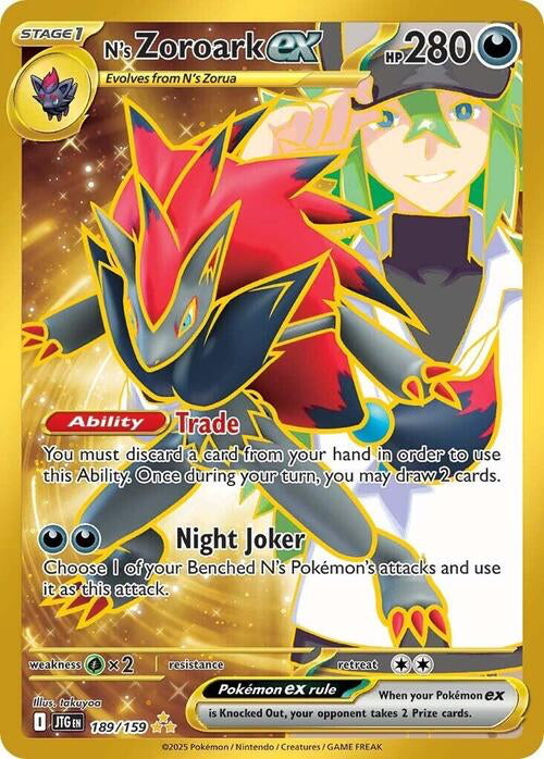 Journey Together N's Zoroark #189/159