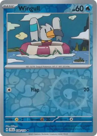 Journey Together Wingull #38/159 reverse holo