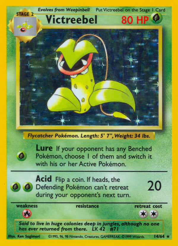Jungle set Holo Victreebel #14/64 symbol error