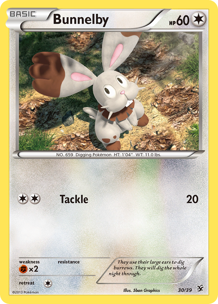 Kalos Starter Set Bunnelby #30
