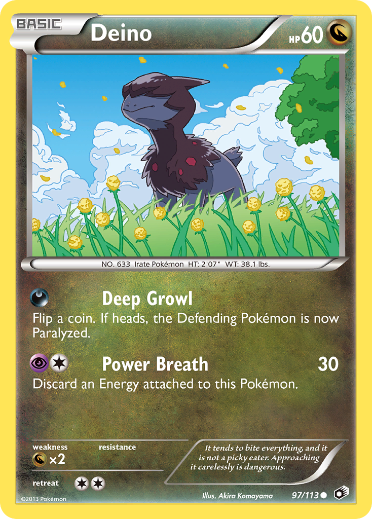 Legendary Treasures Deino #97/113