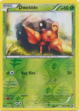 Legendary Treasures Dwebble #13/113 reverse holo