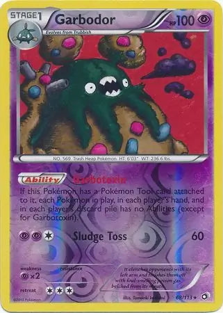 Legendary Treasures Garbodor #68/113 reverse holo