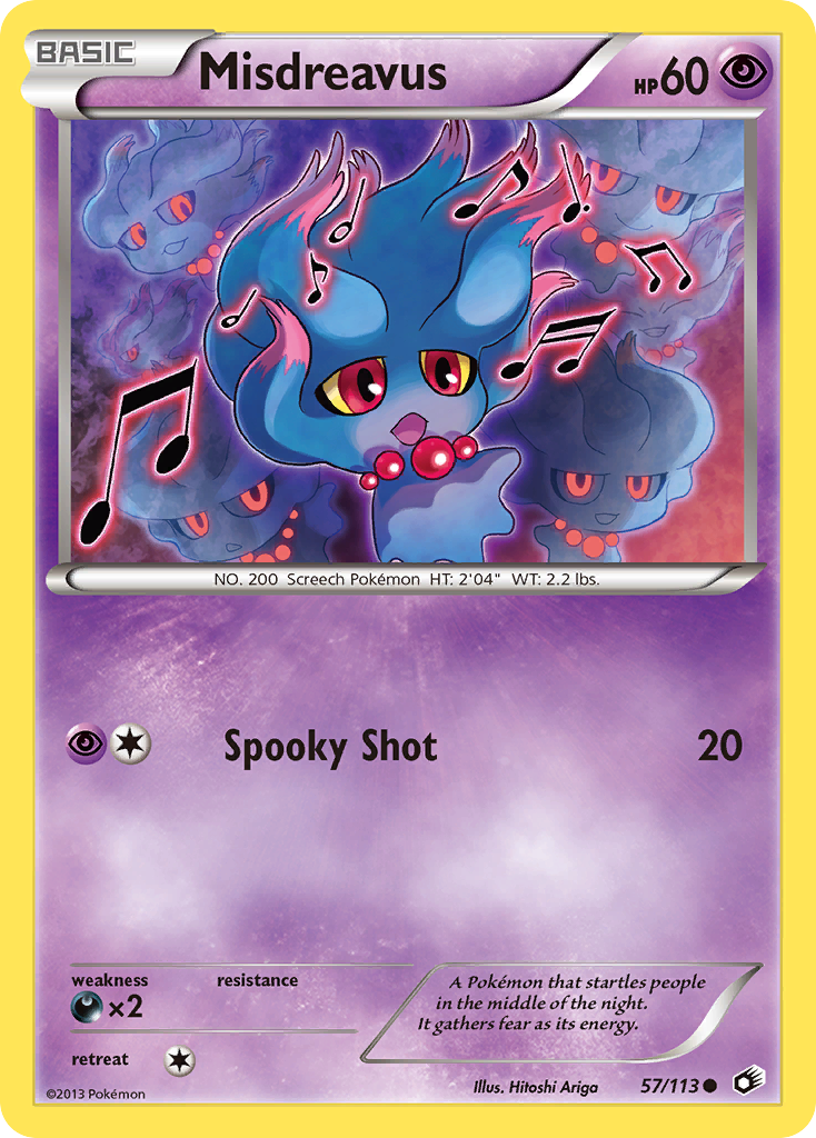 Legendary Treasures Misdreavus #57/113