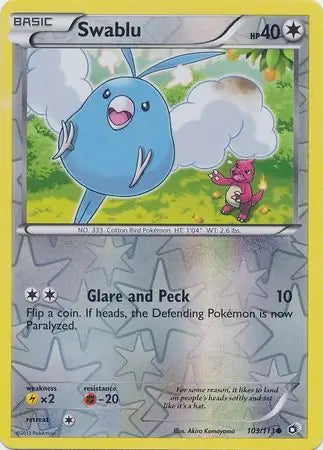 Legendary Treasures Swablu #103/113 reverse holo