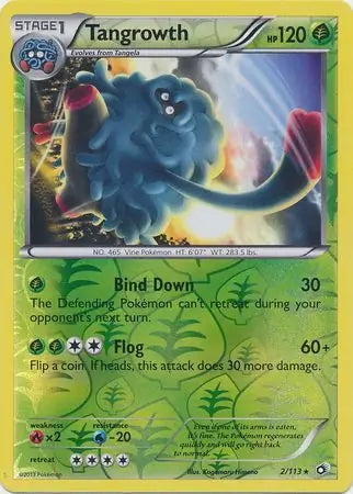 Legendary Treasures Tangrowth #2/113 reverse holo