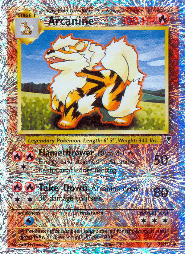 Legendary collection Arcanine #36/110 reverse holo