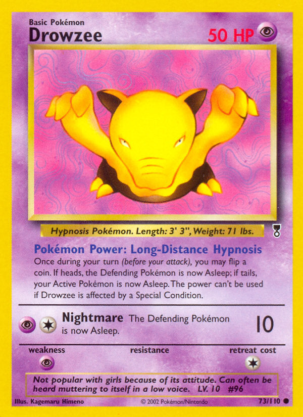 Legendary collection Drowzee #73/110