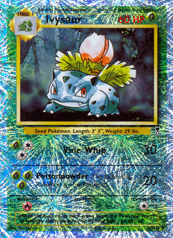 Legendary collection Ivysaur #47/110 reverse holo