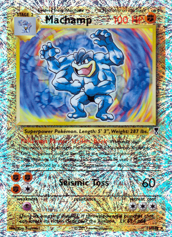 Legendary collection Machamp #15/110 reverse holo