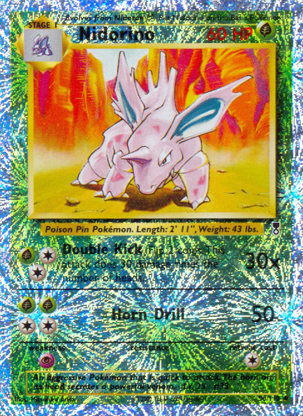 Legendary collection Nidorino #56/110 reverse holo