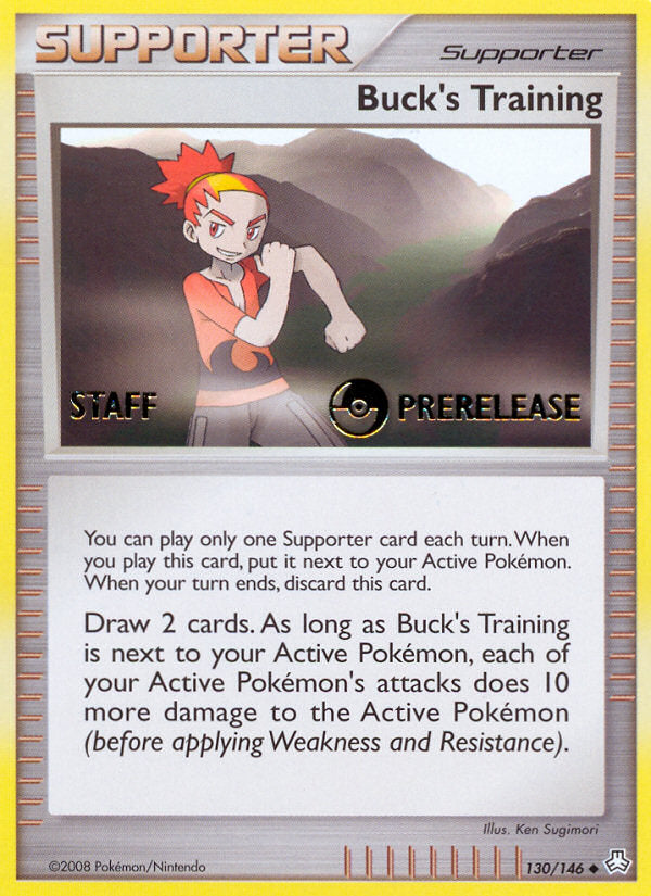Legends Awakened Buck's Training #130 Staff Promo