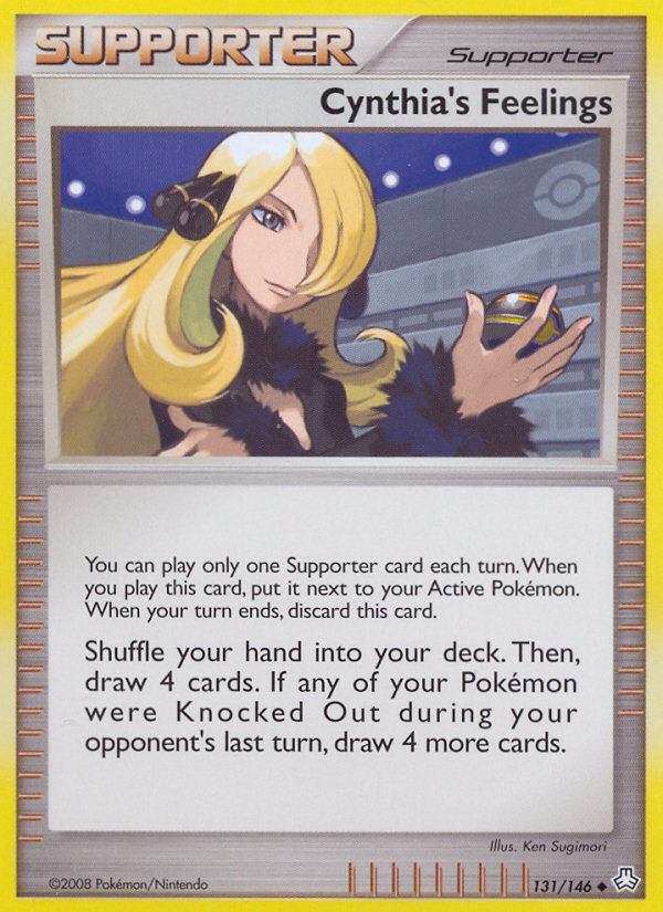 Legends Awakened Cynthia's Feelings #131/146