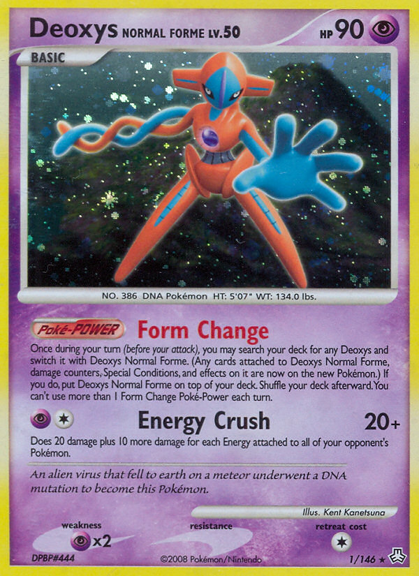 Legends Awakened Holo Deoxys Normal Forme #1/146