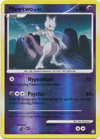 Legends Awakened Mewtwo #11/146 reverse holo